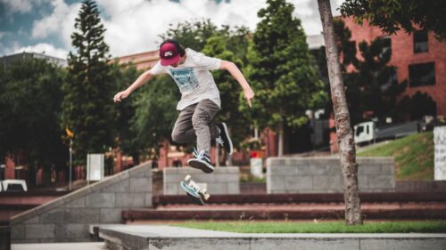 Skateboarder, Skateboard, Trick 4K Desktop Wallpapers Free Download