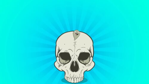 Skull, Ball, Line, Schedule 4K Desktop Wallpapers Free Download