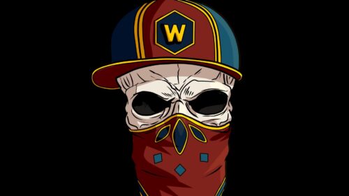 Skull, Cap, Kerchief 4K Desktop Wallpapers Free Download