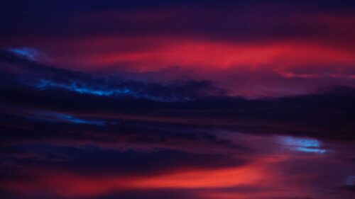 Sky, Sunset, Clouds 4K Desktop Wallpapers Free Download