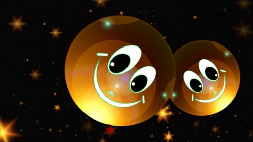 Smileys, Stars, Happy 4K Desktop Wallpapers Free Download