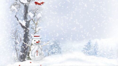 Snowman, Scarf, Buttons, Wood 4K Desktop Wallpapers Free Download