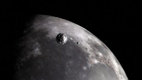 Space, Planet, Black, White 4K Desktop Wallpapers Free Download