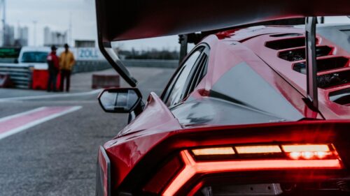 Sports Car, Rear View, Headlight Wallpapers Free Download