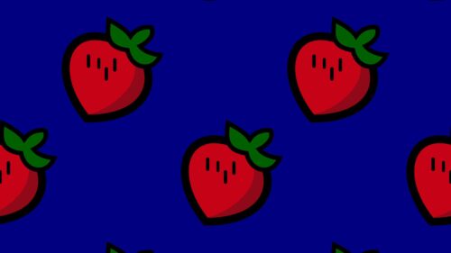 Strawberry, Patterns, Texture Wallpapers Free Download