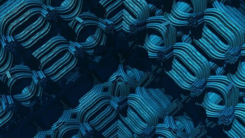 Structure, Tangled, Blue Wallpapers Free Download