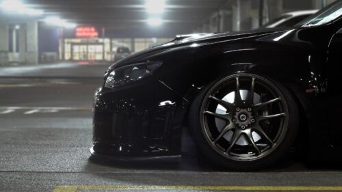 Subaru, Impreza, Black, Wheels Wallpapers Free Download
