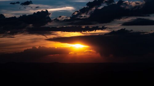 Sunset, Clouds, Sun Wallpapers Free Download