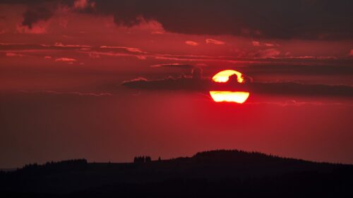 Sunset, Sun, Clouds Wallpapers Free Download (2)