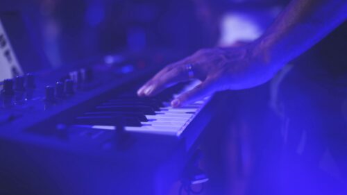 Synthesizer, Keys, Hand Wallpapers Free Download