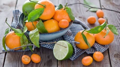 Tangerine, Lime, Citrus Wallpapers Free Download