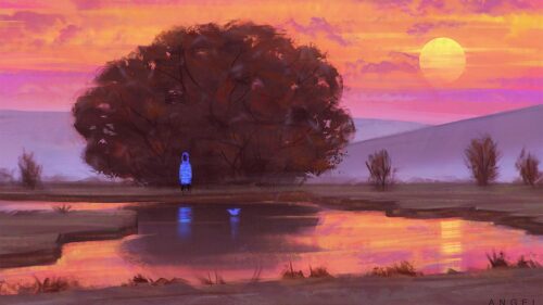 The Best Wallpapers Related to Lake, Silhouette, Paper, Boat