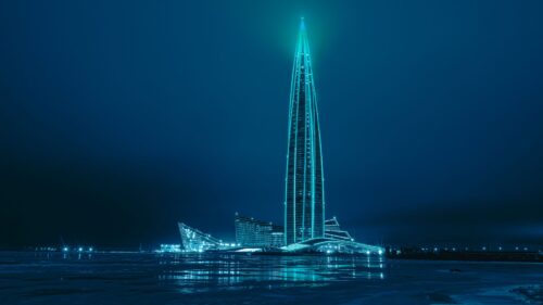 Tower, Building, Backlight Wallpapers Free Download