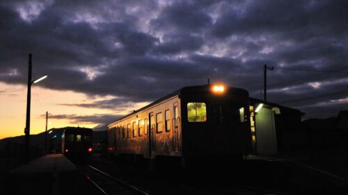 Train, Night, Lights Wallpapers Free Download