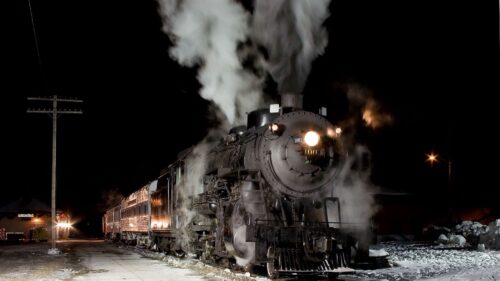 Train, Road, Smoke Wallpapers Free Download