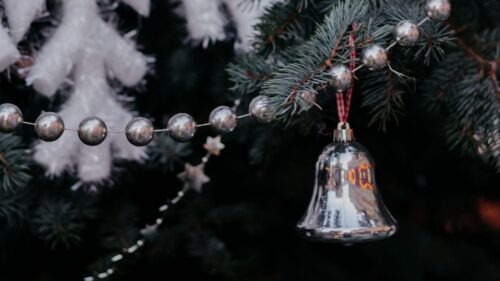 Tree, Garland, Bell Wallpapers Free Download
