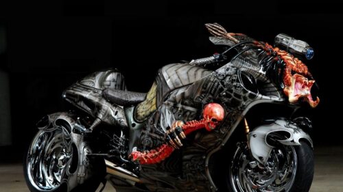 Tuning, Sport Bike, Airbrush, Design Wallpapers Free Download