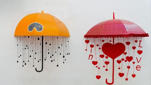 Umbrellas, Improvisation, Drawing Wallpapers Free Download