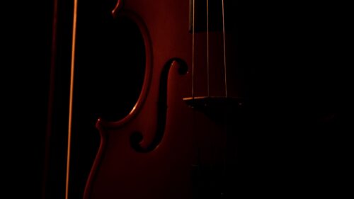 Violin Musical, Instrument, Dark Wallpapers Free Download