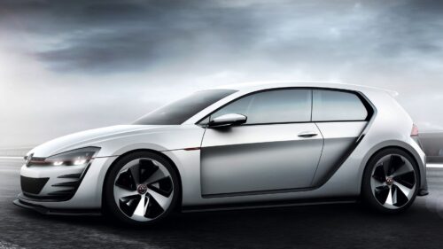 Volkswagen, Golf, Design Vision Wallpapers Free Download
