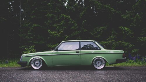 Volvo, Volvo 242, Green Full HD Wallpapers Free Download