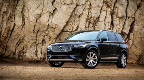 Volvo, XC90, Awd, Black Full HD Wallpapers Free Download