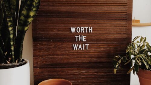 Wait, Plate, Letters Full HD Wallpapers Free Download