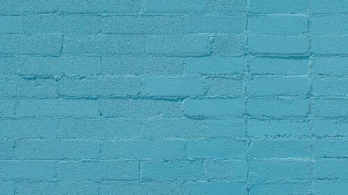 Wall, Brick, Blue Full HD Wallpapers Free Download