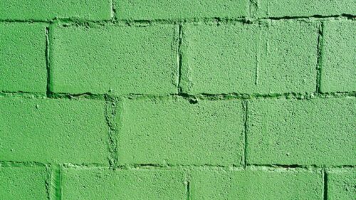 Wall, Bricks, Green Full HD Wallpapers Free Download