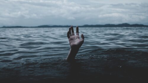 Water, Hand, Sea, Horizon HD Wallpapers Free Download