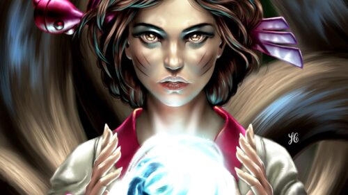 Witch, Ball, Glow HD Wallpapers Free Download