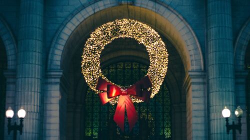 Wreath, Christmas, New Year Wallpapers Free Download