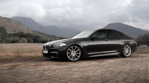 Bmw M5, Black, Side, View, F10 Wallpapers Download