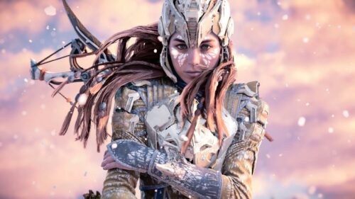 Aloy Horizon Forbidden West 4K Gaming Wallpaper for Desktop PC – High Quality Landscape Background