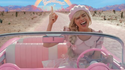 Barbie Dreamhouse Pink Aesthetic Cinematic 4K Desktop Wallpaper