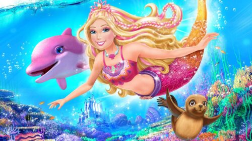 Barbie Dreamhouse Pink Aesthetic Cinematic 4K Desktop Wallpaper