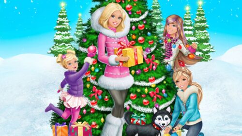 Barbie Dreamhouse Pink Aesthetic High Resolution 4K Desktop Wallpaper