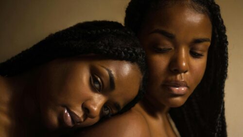 Stunning Close-up Portrait of Two Beautiful Women 4K Desktop Wallpaper