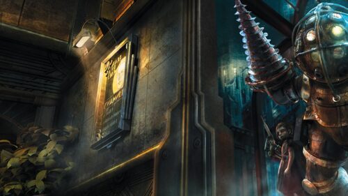 BioShock Rapture Cityscape Gaming Wallpaper 4K High Resolution Desktop Background
