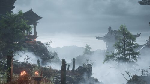 Black Myth Wukong Epic Gaming Wallpaper 4K Desktop Background