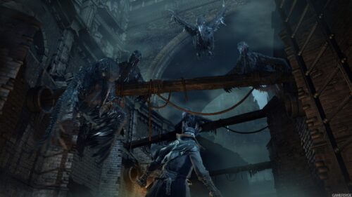 Bloodborne Hunter Gothic Horror Gaming Wallpaper 4K for PC Desktop
