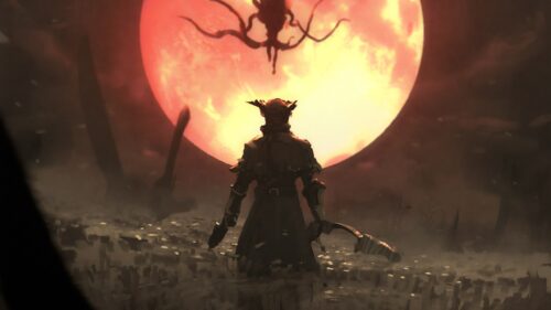 Bloodborne Hunter Gothic Horror Gaming Desktop Wallpaper 4K – Premium PC Background