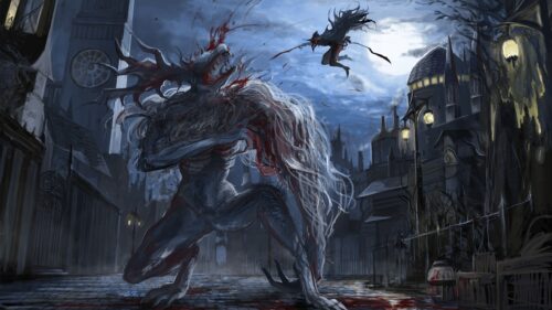 Bloodborne Hunter Gothic Horror Gaming Wallpaper 4K Desktop Background