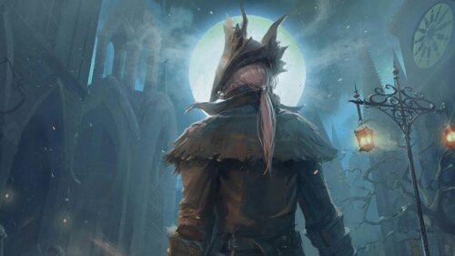 Bloodborne Hunter Gothic Horror Gaming Wallpaper for Desktop 4K
