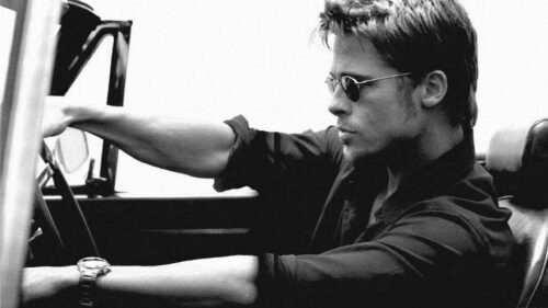 Brad Pitt Cinematic Portrait High Definition 4K Desktop Wallpaper