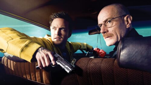 Iconic Breaking Bad Walter White Heisenberg Minimalist Art 4K Desktop Wallpaper