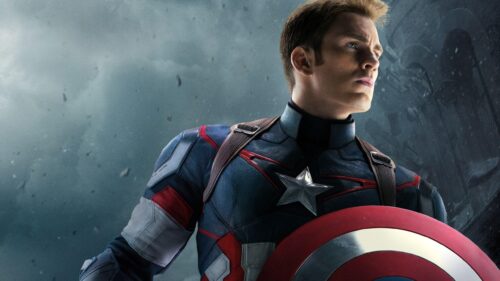 Epic Captain America Shield Cinematic 4K Desktop Wallpaper