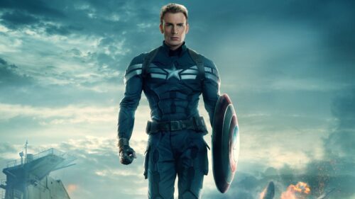 High Quality Chris Evans Cinematic Portrait for Desktop Wallpaper