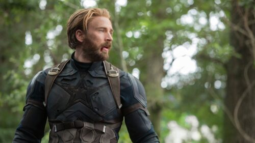 High Quality Chris Evans Cinematic Portrait for Desktop Wallpaper