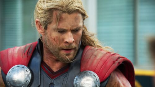 High Quality Chris Hemsworth Cinematic Portrait for Desktop PC Wallpaper